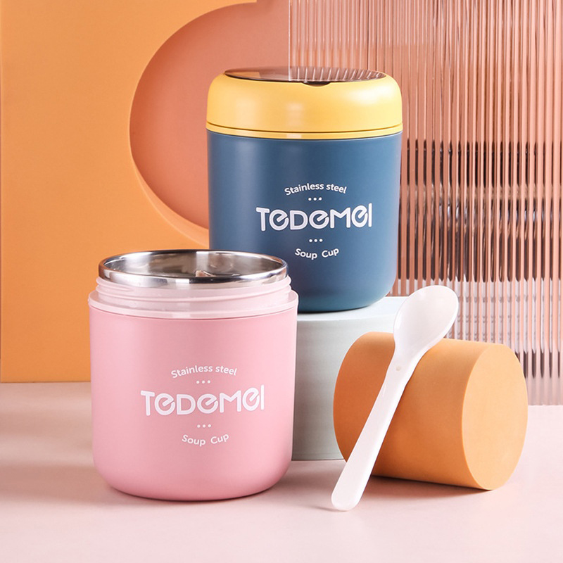 Food Storage Thermos - Taza de vacío de acero inoxidable,