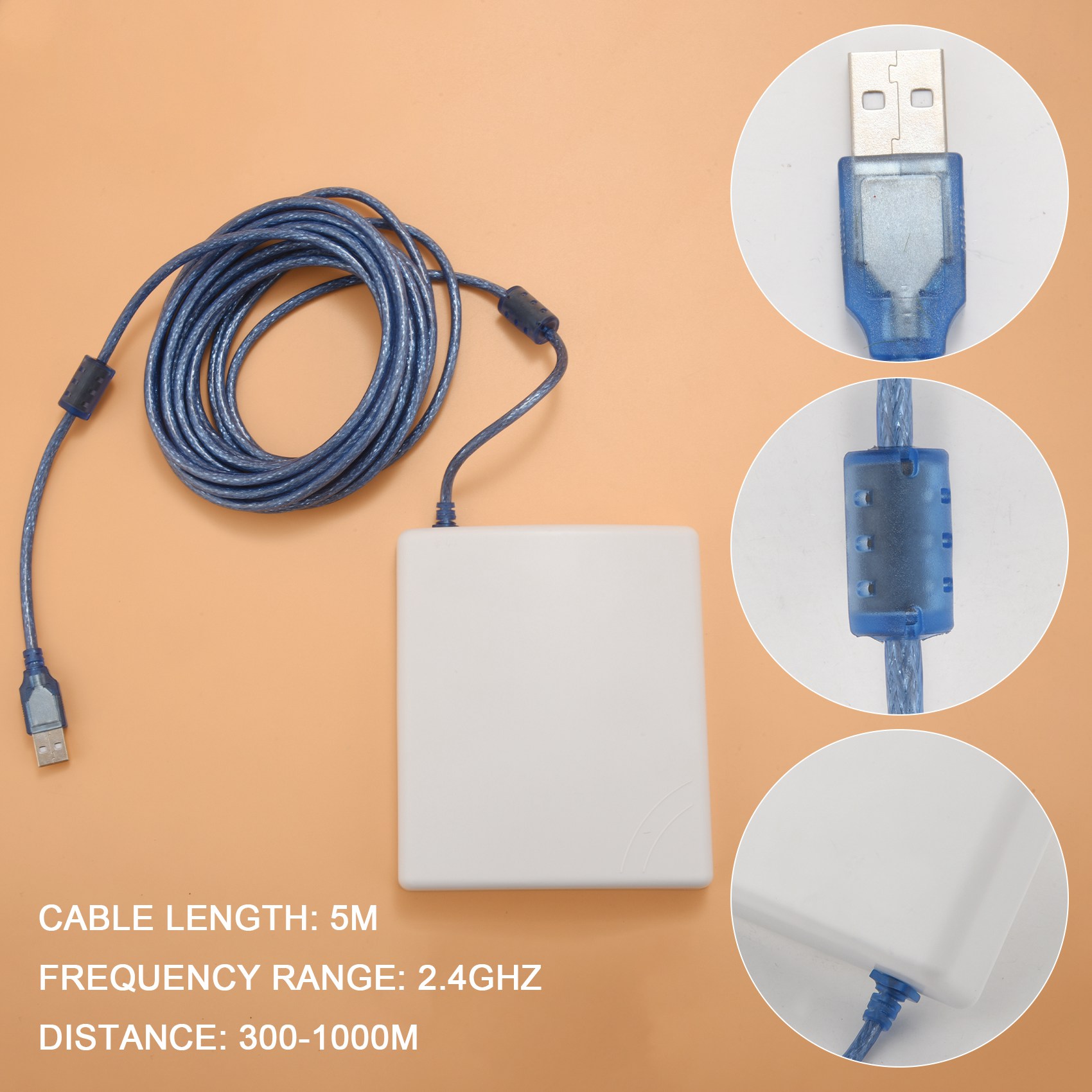 Food Storage The Range - Adaptador USB Inalámbrico A04R-150Mbps de Alta