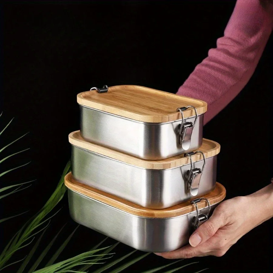 Food Storage Method - Nueva Lonchera de Acero Inoxidable 304