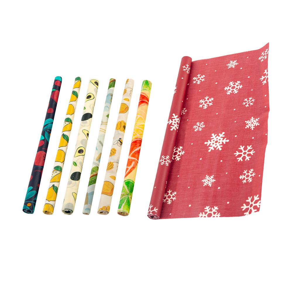 Beeswax Food Wrap - Rollos de paquete de sellado de