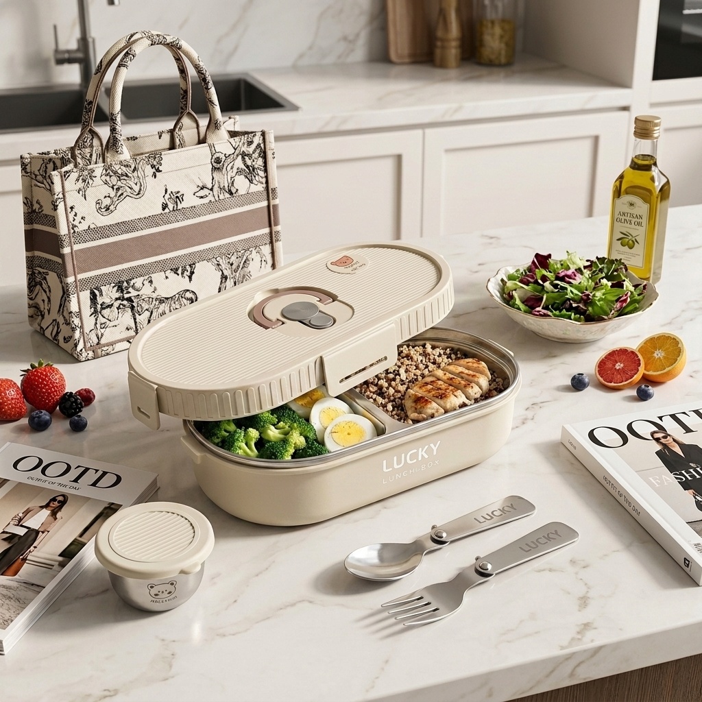 Food Storage Kits - Lonchera Bento de Acero Inoxidable 304