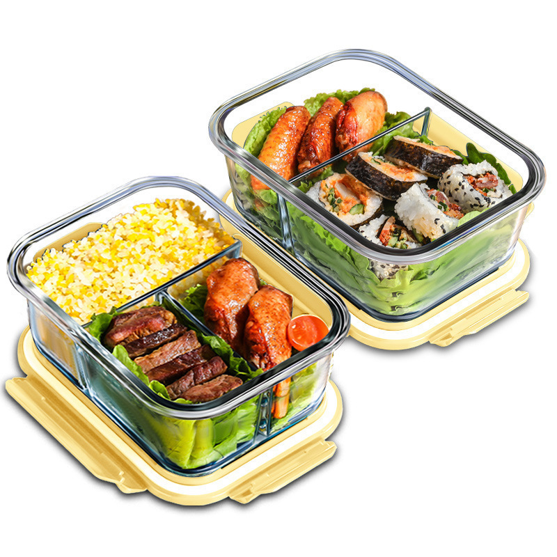 Food Storage Containers Glass - Recipiente de Vidrio para Conservar Alimentos,