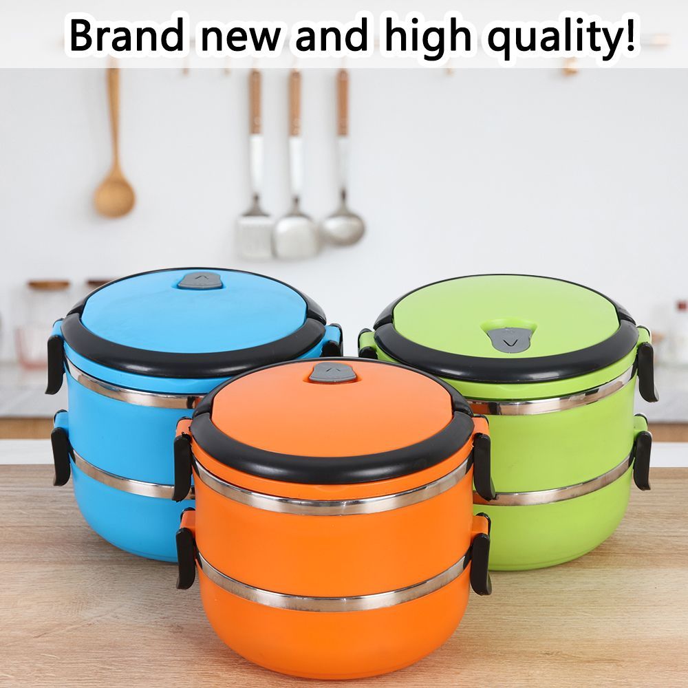 Food Storage Thermos - Fiambrera de acero inoxidable con termo