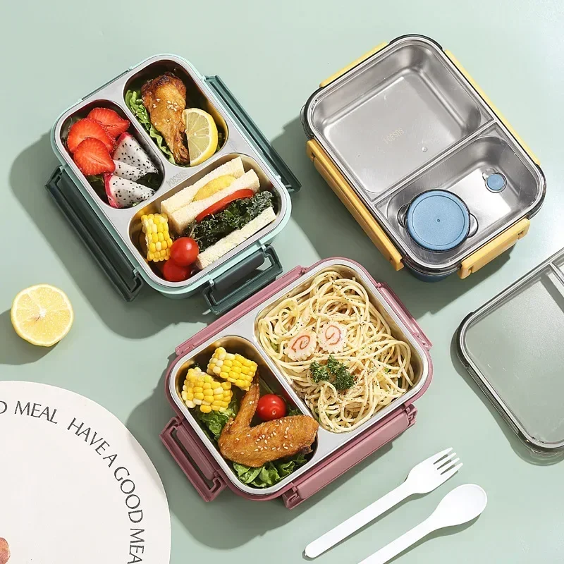 Food Storage Thermos - Fiambreras portátiles de 850ml para niños