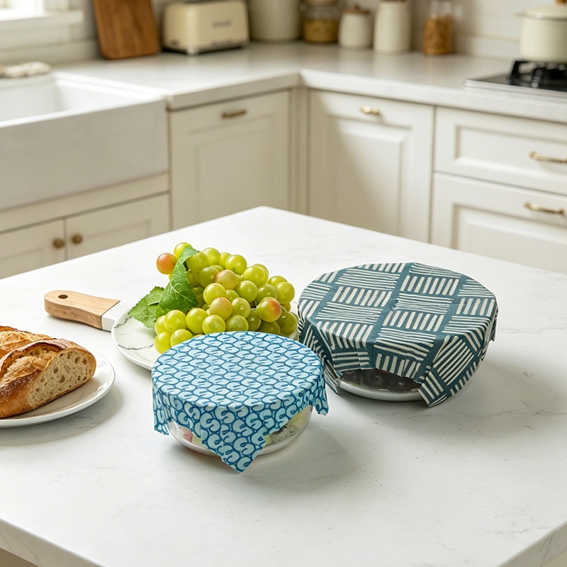 Beeswax Food Wrap - Paquete de 2/4 Piezas de Envoltorios