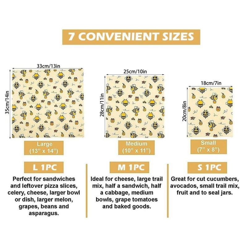 Paño reutilizable para manteni - Beeswax Food Wrap reseña y precio