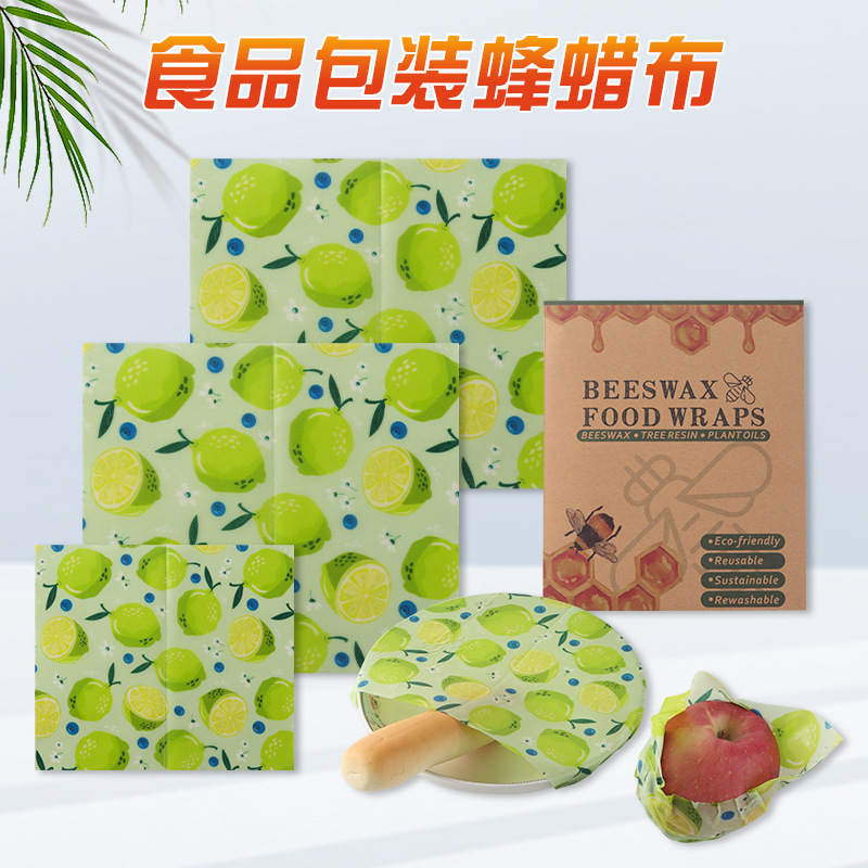 Envoltura de alimentos con cer - Beeswax Food Wrap reseña y precio