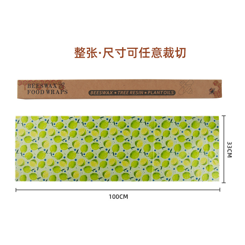 Envoltura de alimentos con cer - Beeswax Food Wrap reseña y precio
