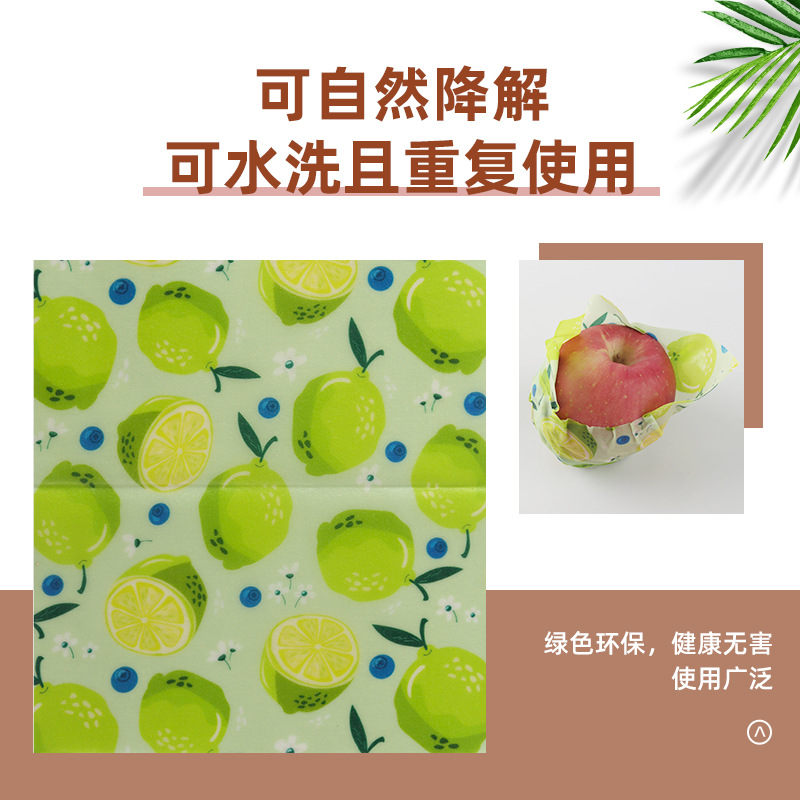 Envoltura de alimentos con cer - Beeswax Food Wrap reseña y precio