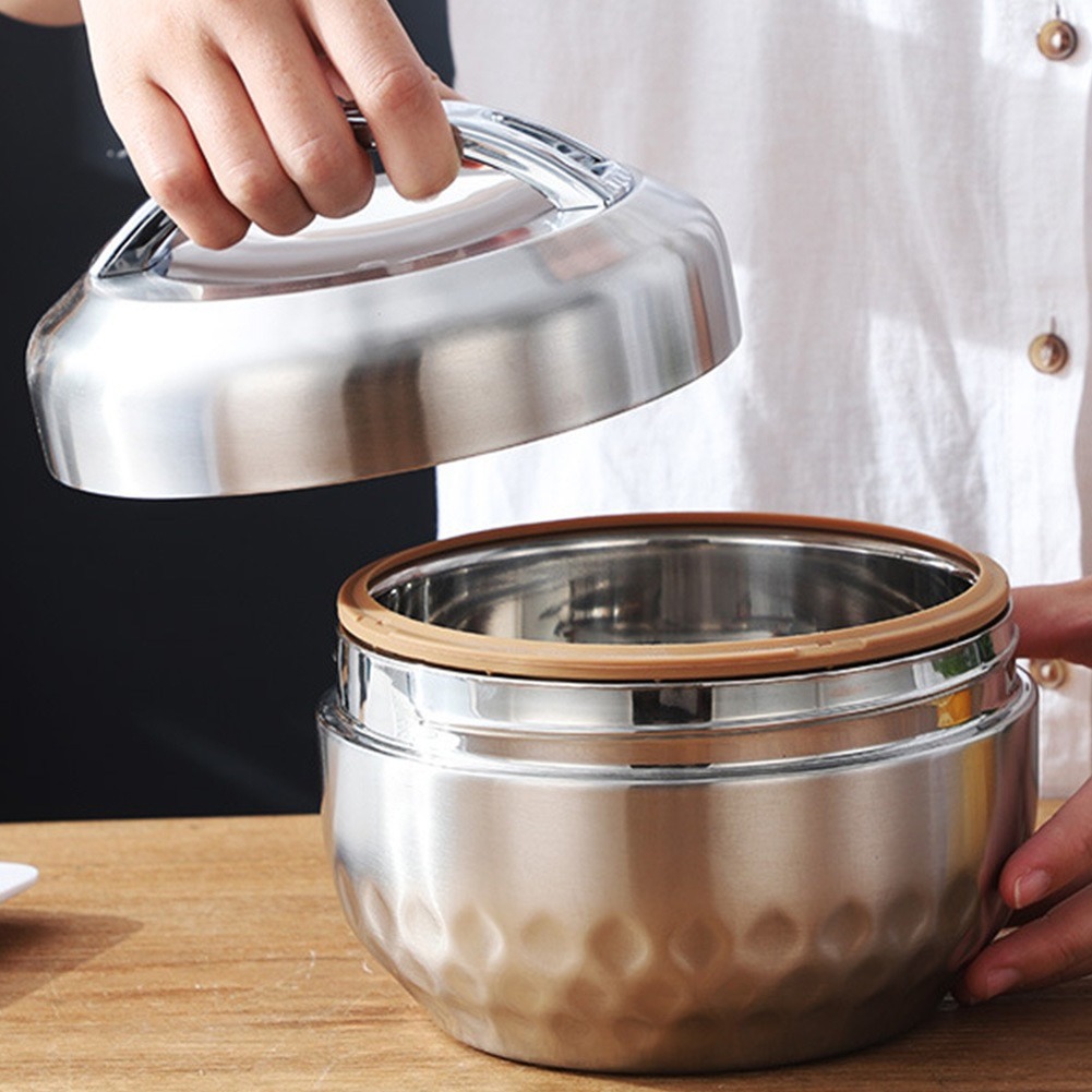 Fiambrera térmica de doble cap - Food Storage Thermos reseña y precio
