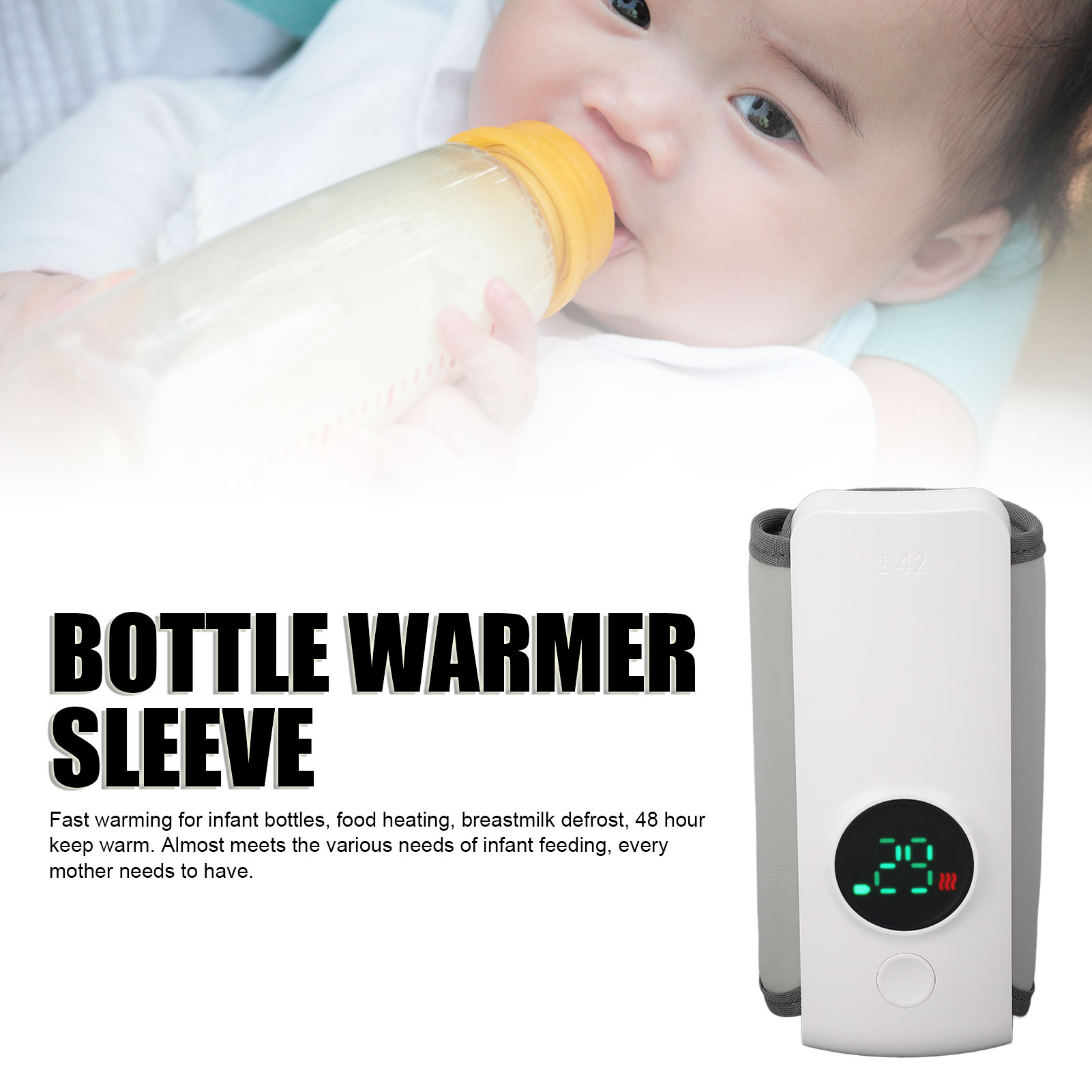 Calentador de botellas portáti - Food Storage Temperature reseña y precio