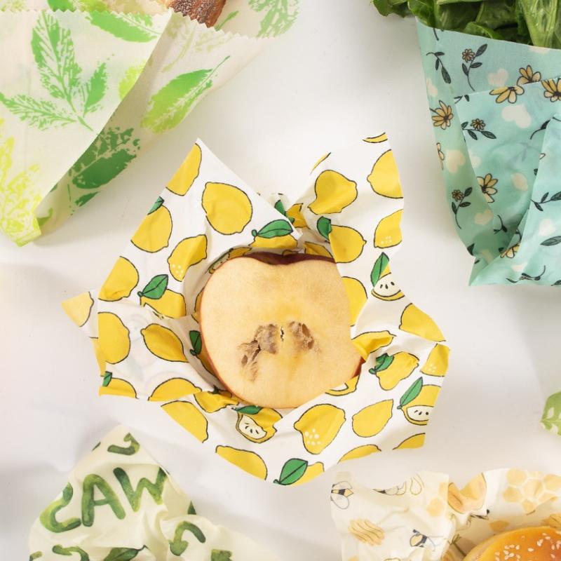 Paños Reutilizables de Cera de - Beeswax Food Wrap reseña y precio