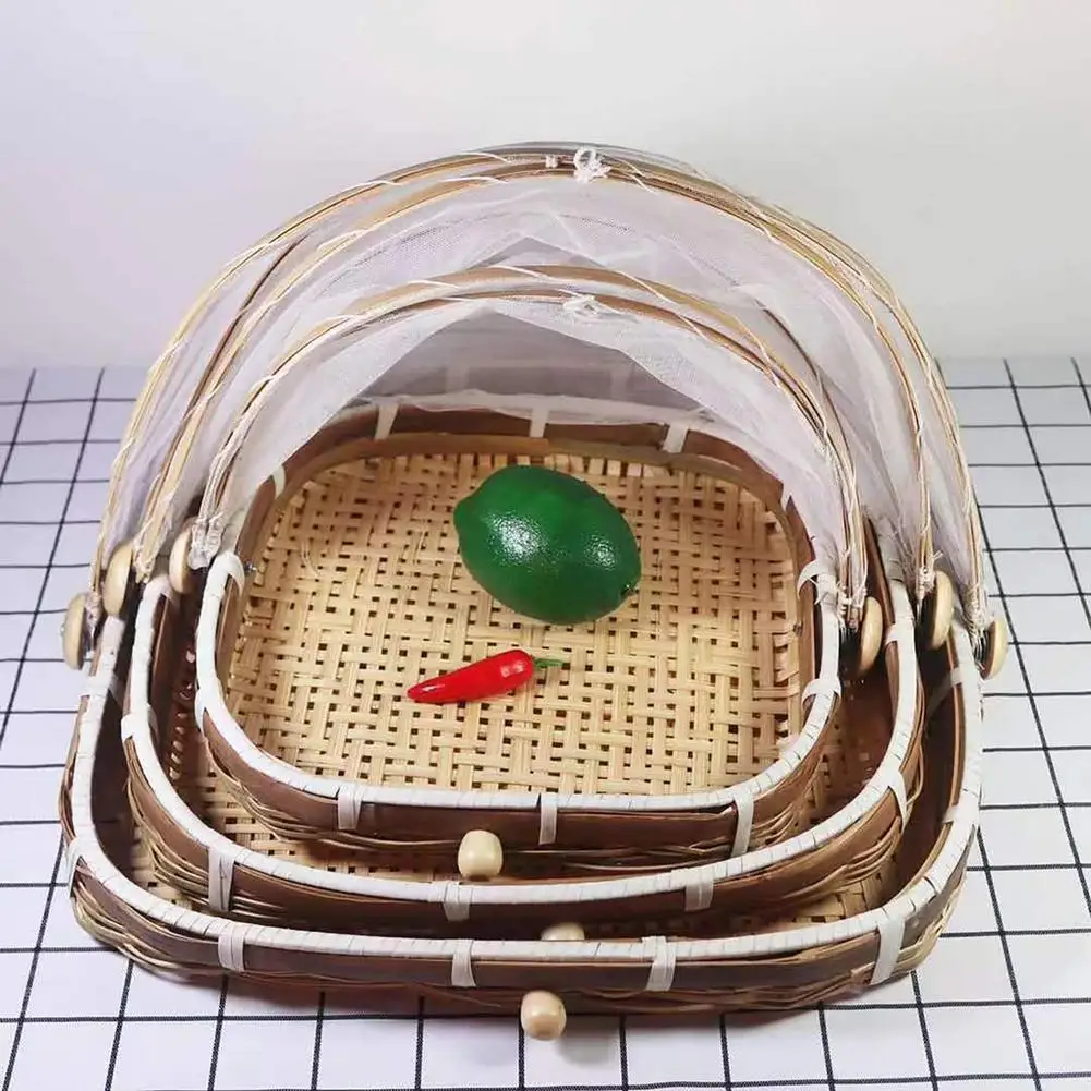 Cesta para servir comida de ba - Bread Box Bamboo reseña y precio