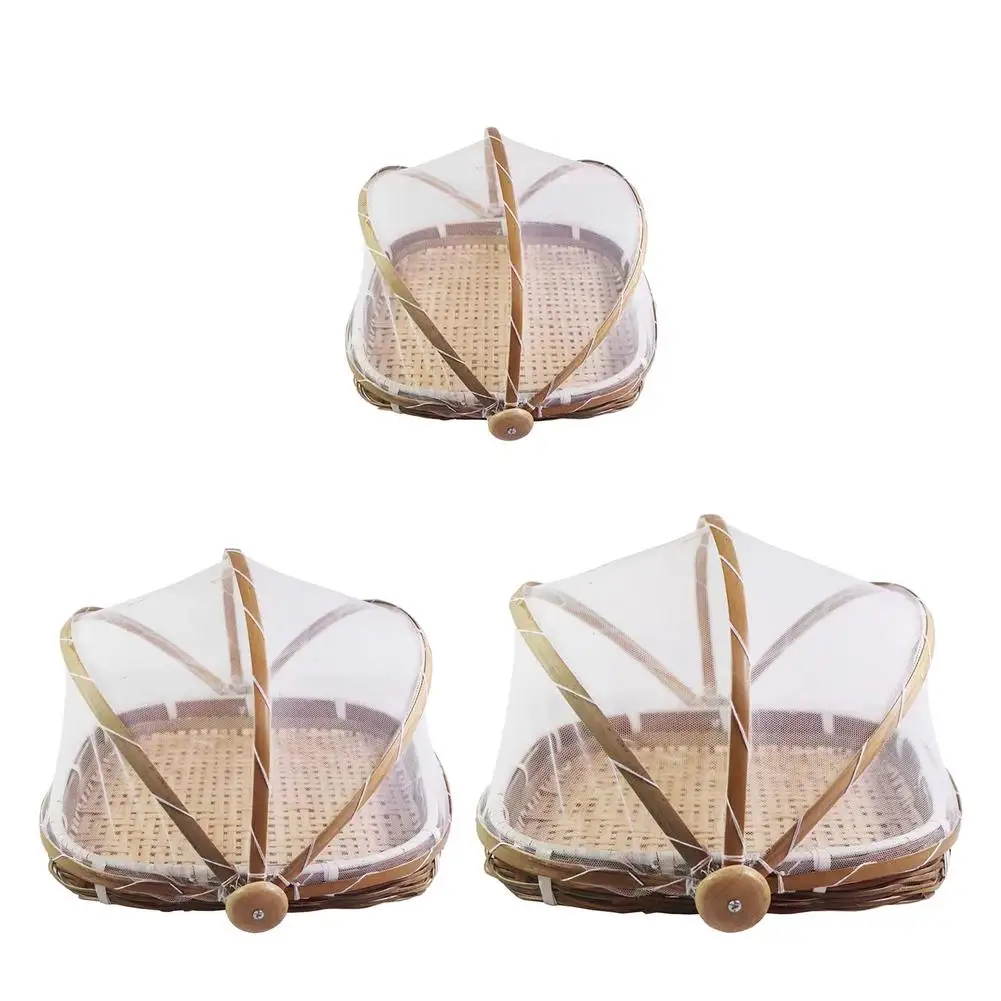 Cesta para servir comida de ba - Bread Box Bamboo reseña y precio