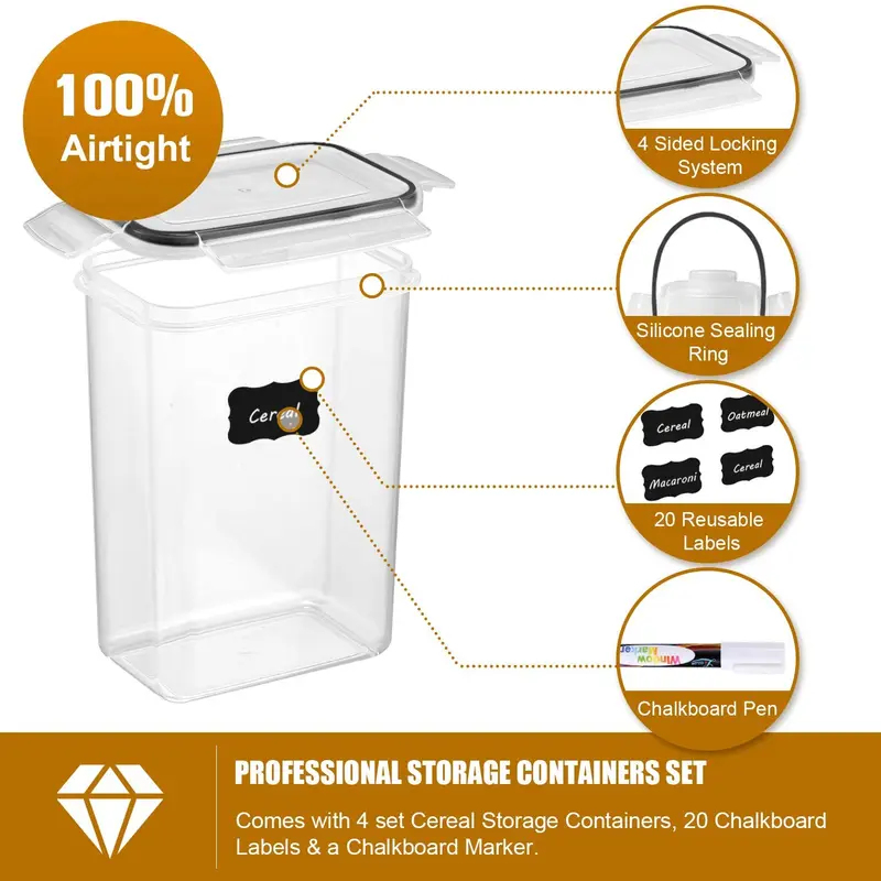 Juego de 7 Recipientes para Al - Food Storage Kits reseña y precio