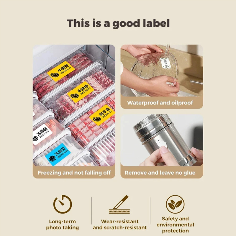 Papel para Etiquetas de Congel - Food Storage Temperature reseña y precio