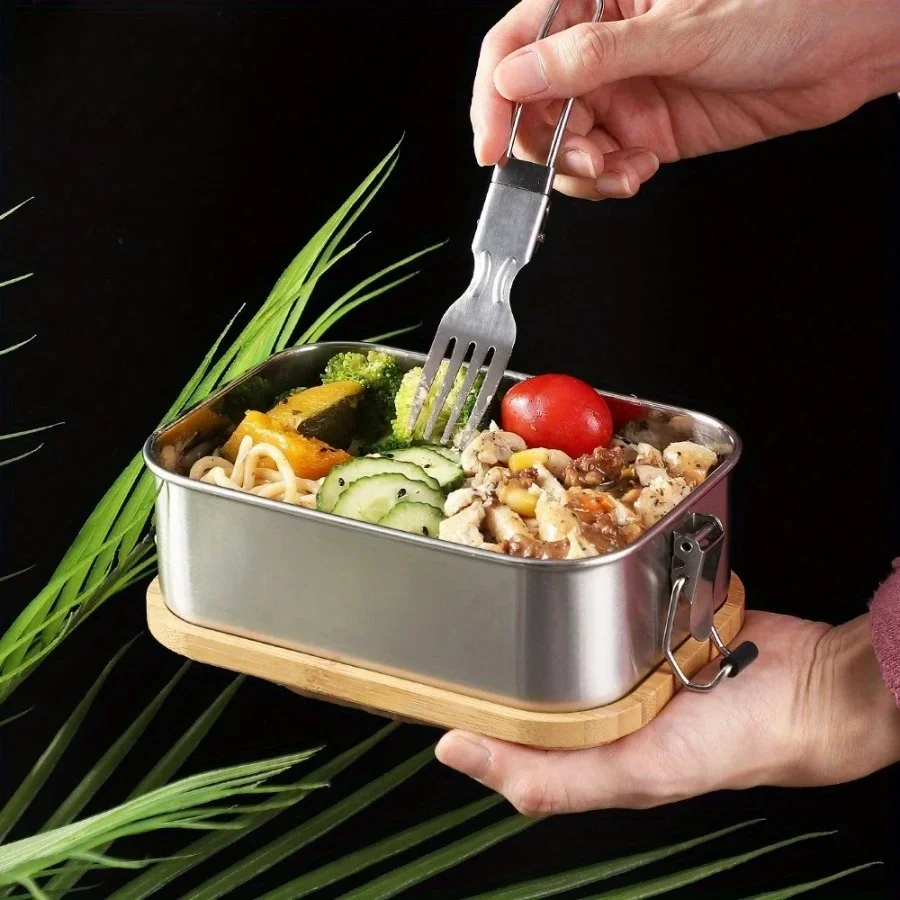 Nueva Lonchera de Acero Inoxid - Food Storage Method reseña y precio