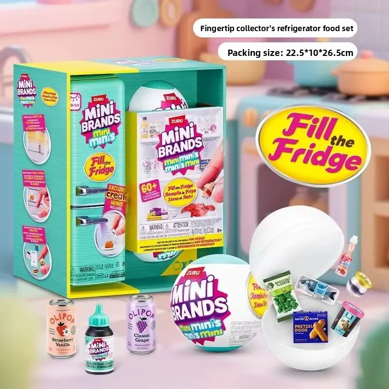 Mini Brands Fill The Fridge, C - Food Storage Kits reseña y precio