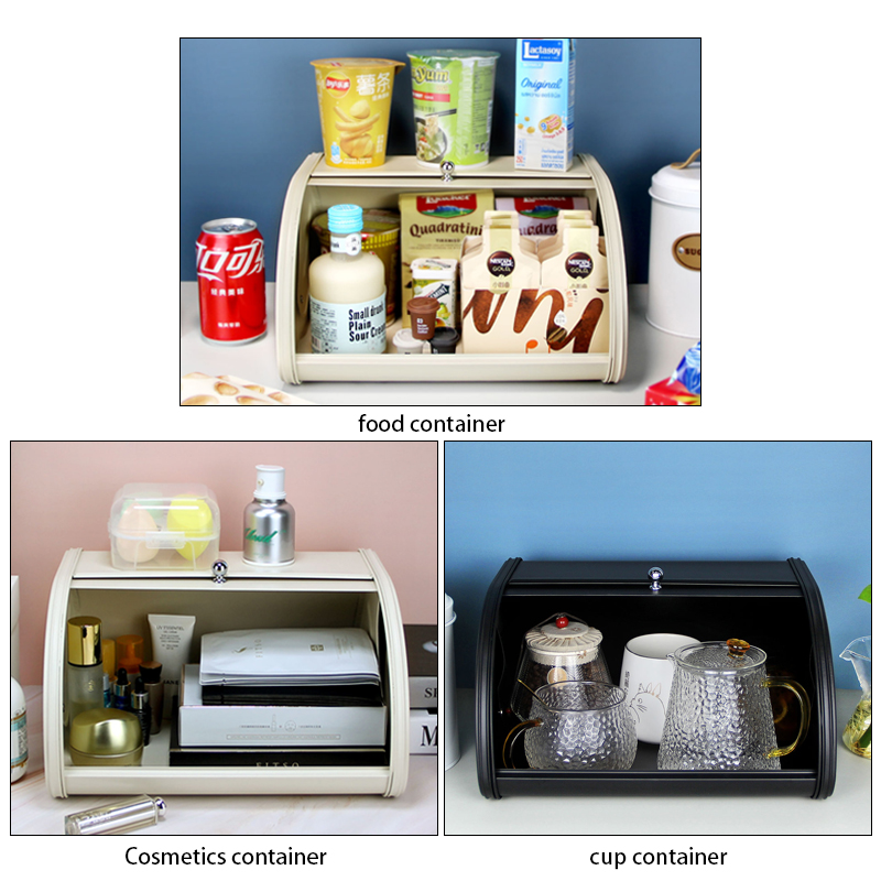 Caja de almacenamiento de pan  - Bread Box Bamboo reseña y precio