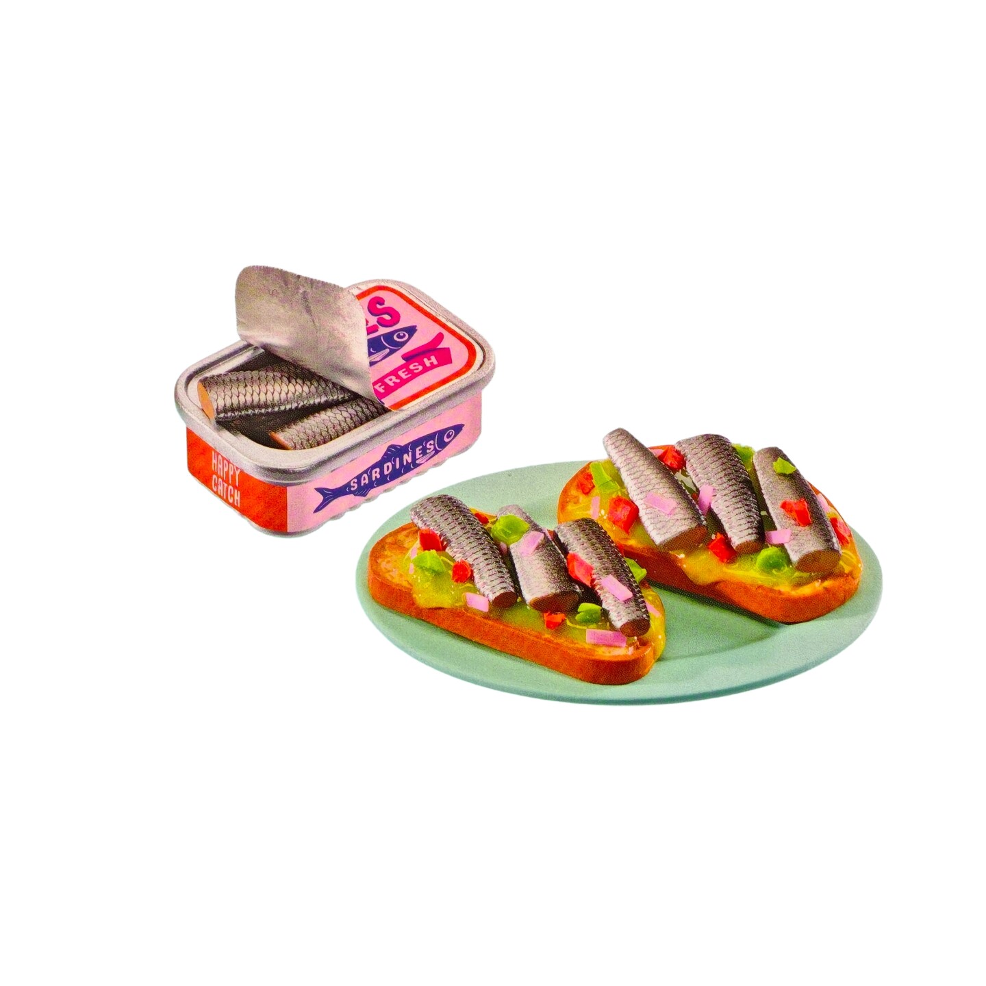 Nuevo y Original MGA Miniverse - Food Storage Kits reseña y precio