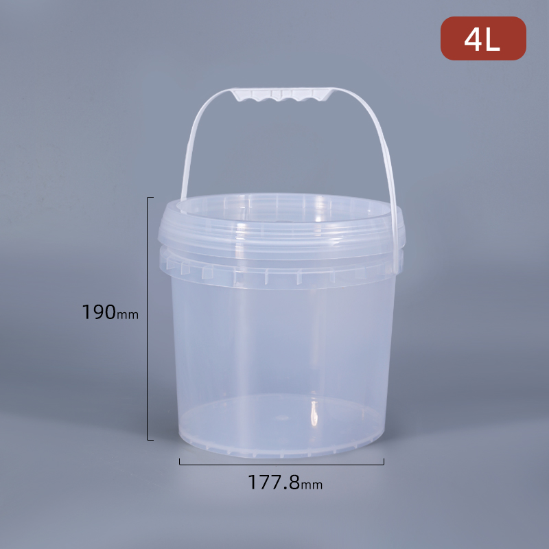 Cubo de plástico redondo de 4  - Food Storage Not Plastic reseña y precio