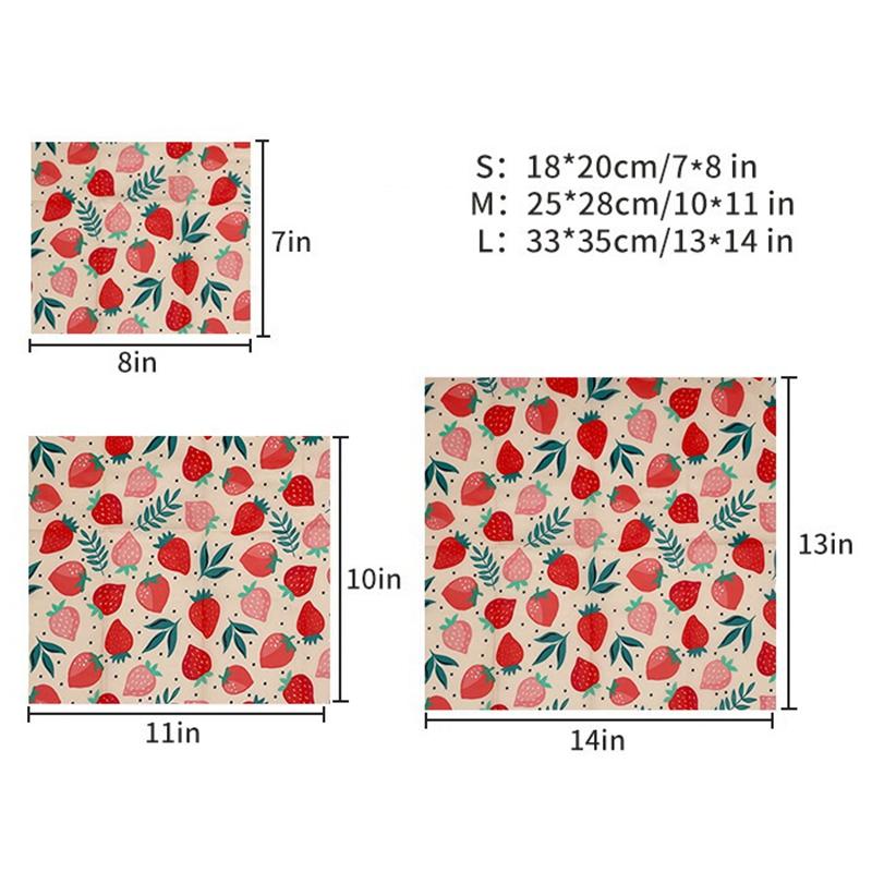 Envoltura de cera de abejas pa - Beeswax Food Wrap reseña y precio