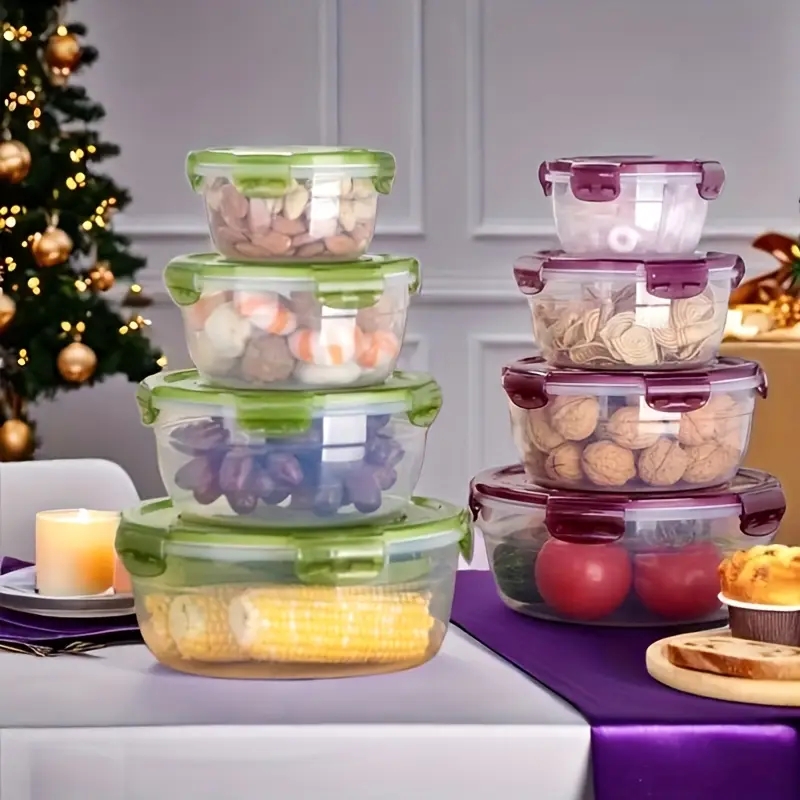 4 Recipientes de Plástico para - Food Storage Method reseña y precio