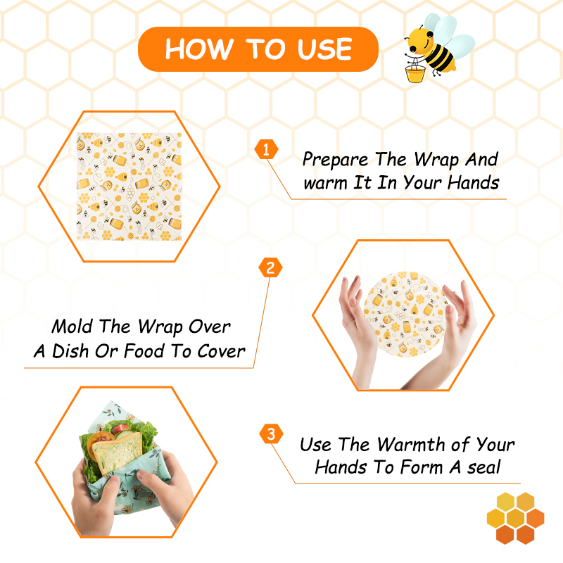 WEEDI Paquete de 3 Envoltorios - Beeswax Food Wrap reseña y precio