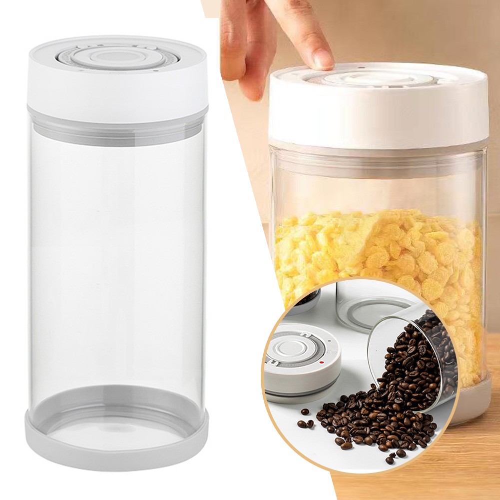 Tarro de vidrio a prueba de hu - Food Storage Containers Glass reseña y precio