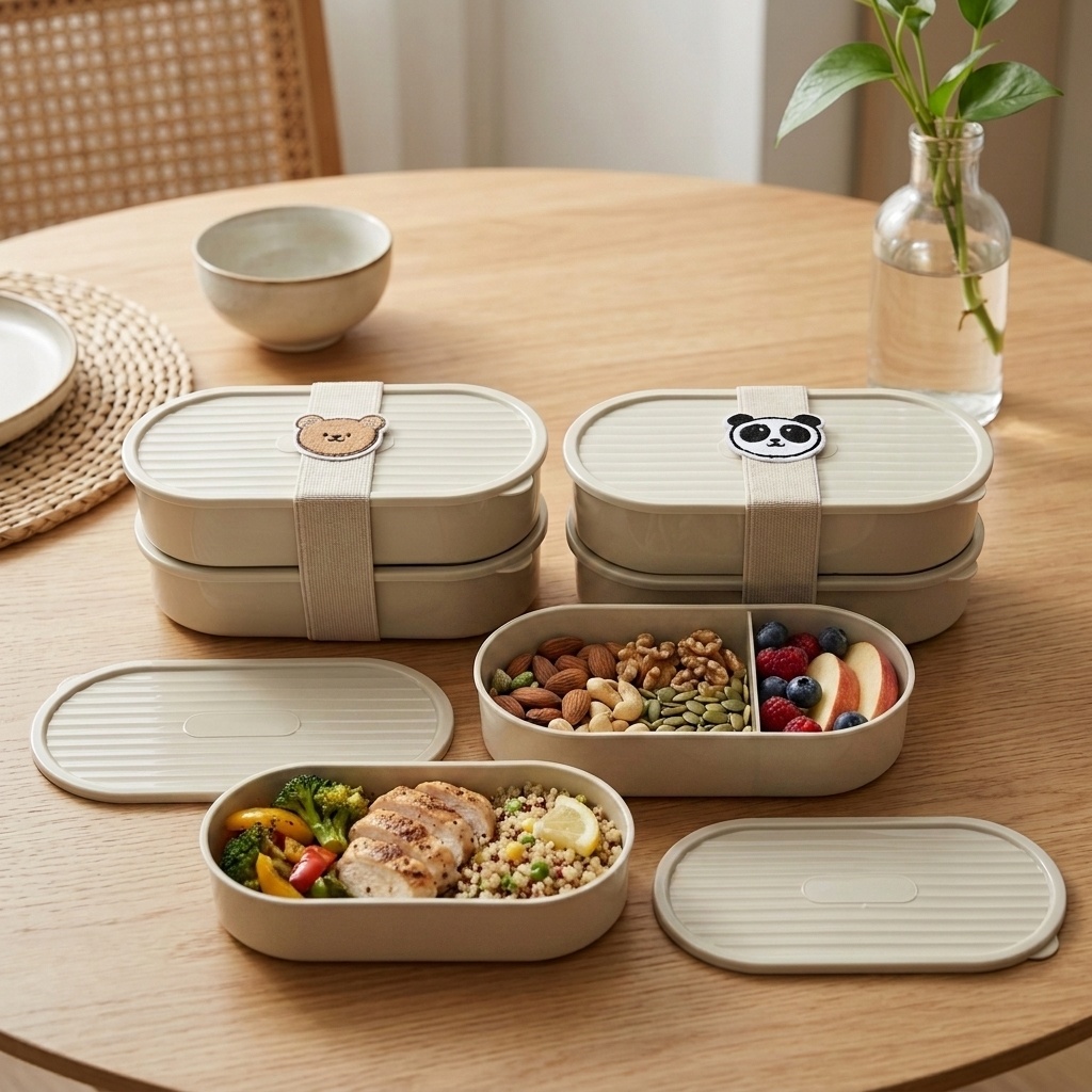 Juego de 2 Loncheras Infantile - Food Storage Kits reseña y precio