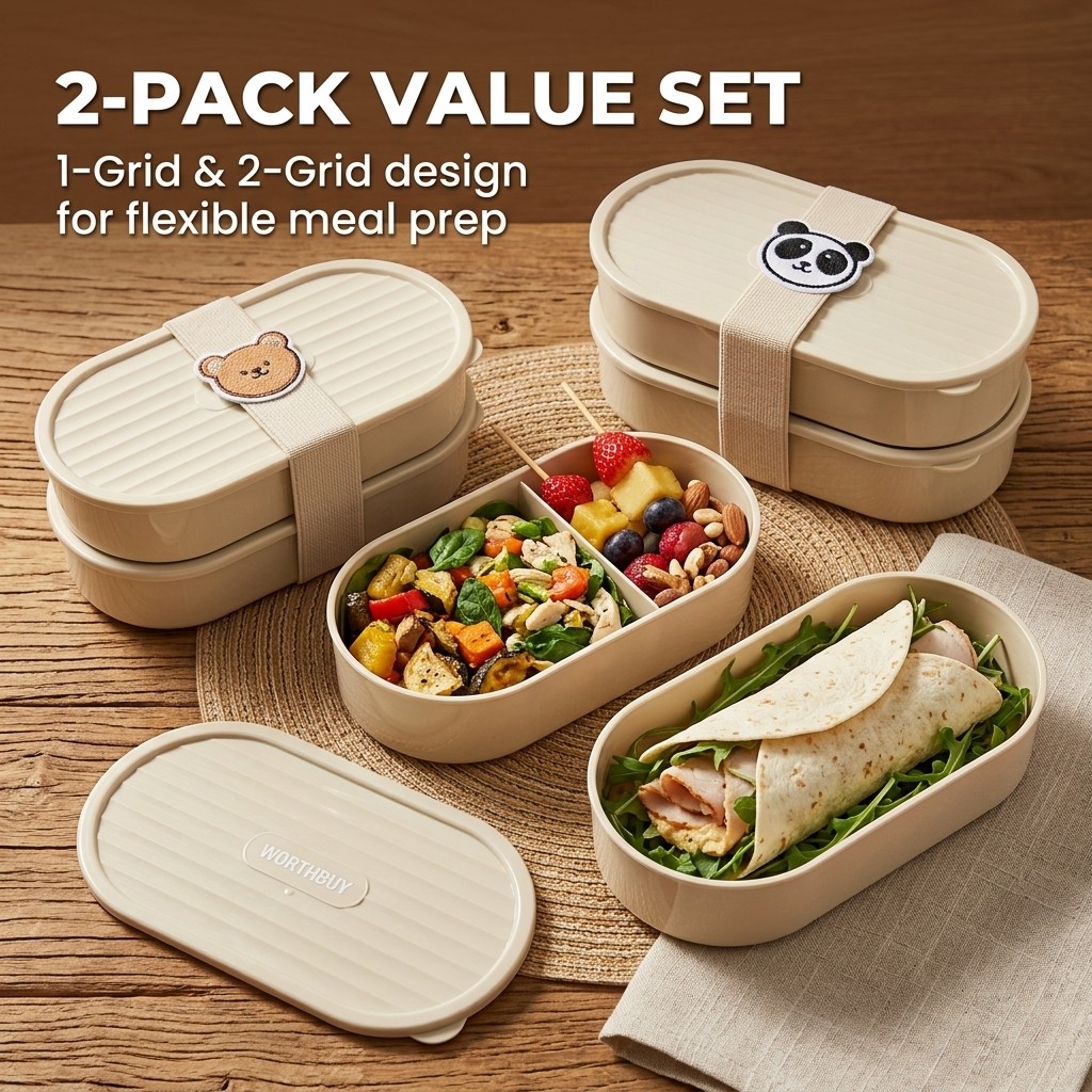 Juego de 2 Loncheras Infantile - Food Storage Kits reseña y precio