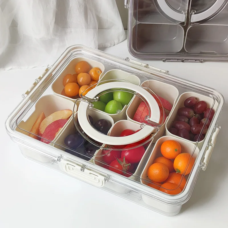 Bandeja de Servir Dividida con - Food Storage Dividers reseña y precio