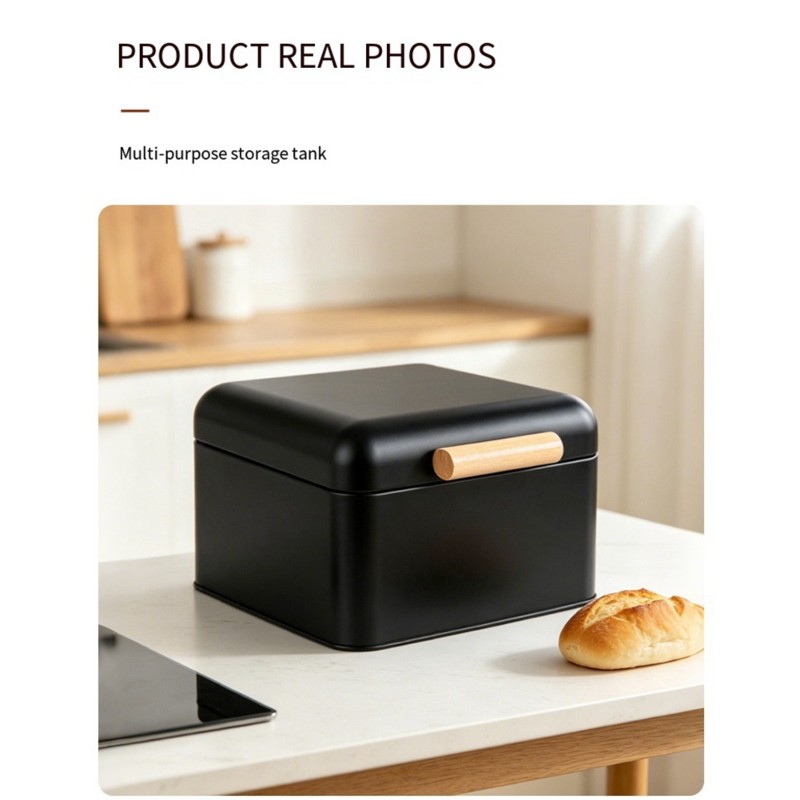 [B17B!】 Caja de almacenamiento - Bread Box Bamboo reseña y precio