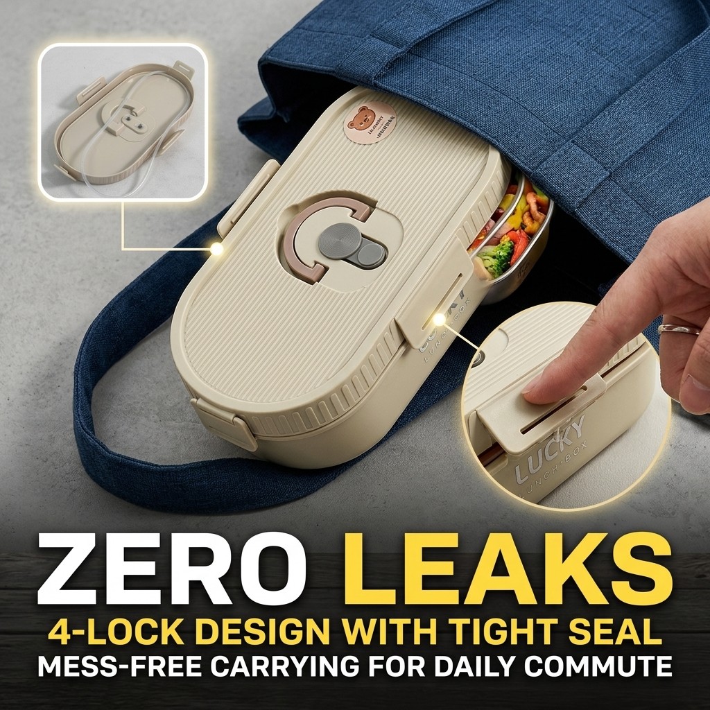 Lonchera Bento de Acero Inoxid - Food Storage Kits reseña y precio