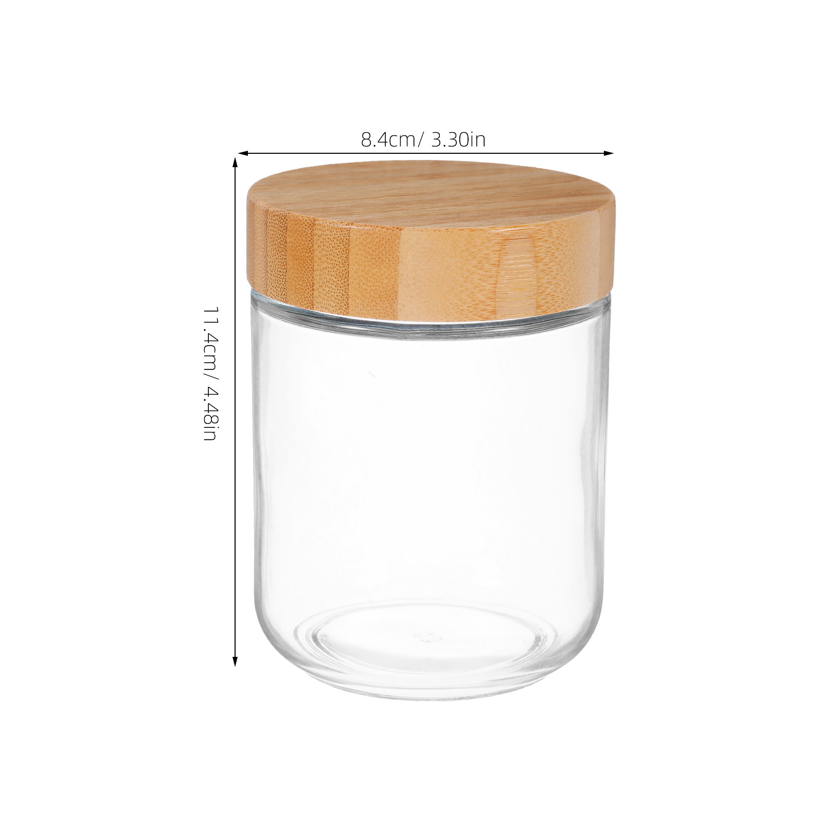 Juego de 4 Frascos de Vidrio T - Food Storage Organization reseña y precio