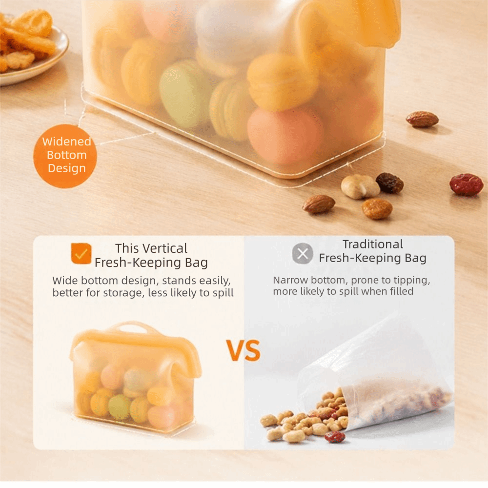 Bolsas de Silicona Herméticas  - Food Storage Temperature reseña y precio