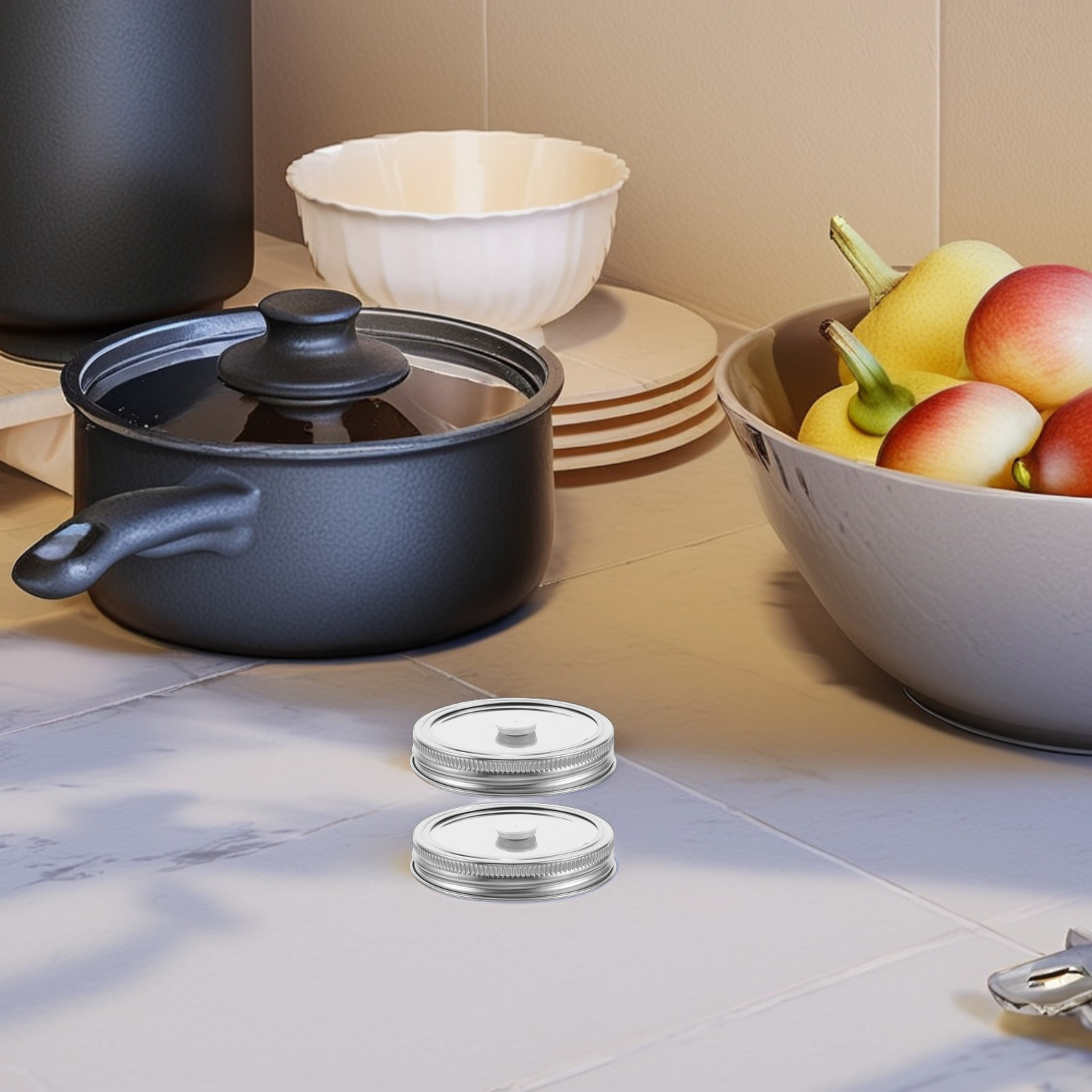 2 Tapas Selladoras al Vacío pa - Food Storage Kits reseña y precio