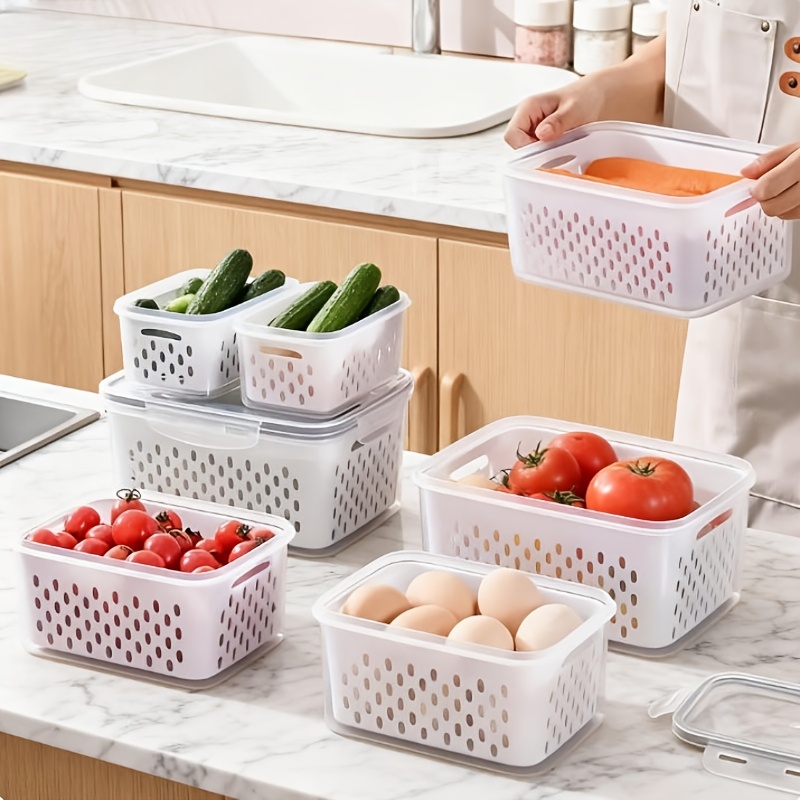 Juego de 4 Recipientes Herméti - Food Storage Kits reseña y precio