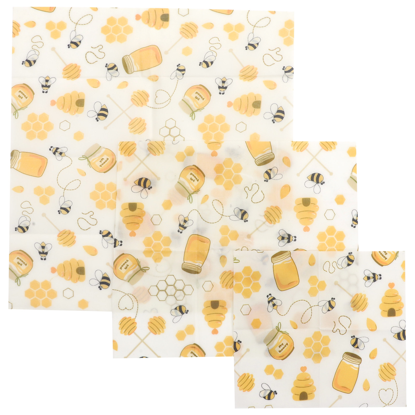 3 piezas de envoltorios de cer - Beeswax Food Wrap reseña y precio