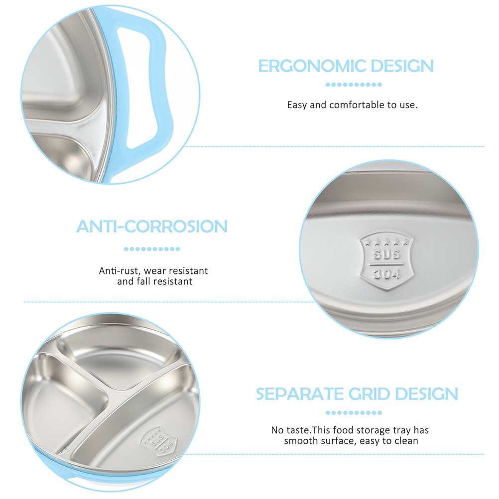 Plato de Comida Dividido de Ac - Food Storage Dividers reseña y precio