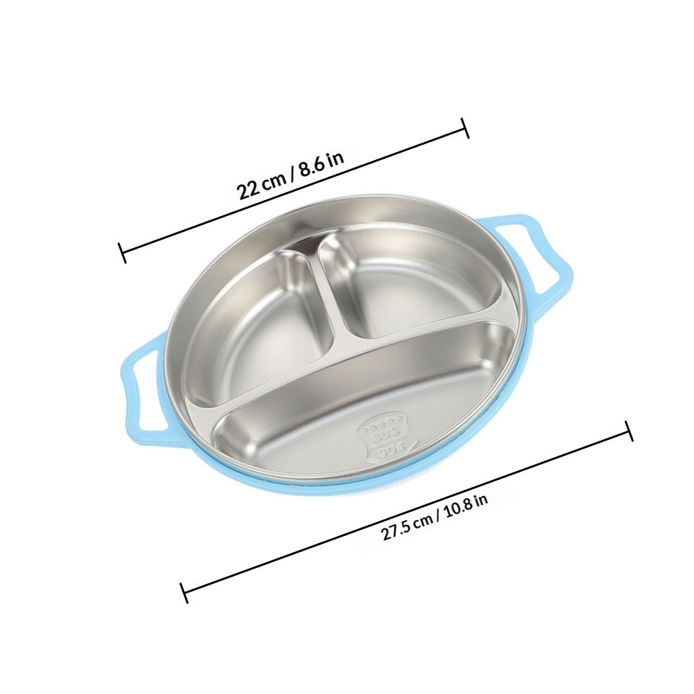 Plato de Comida Dividido de Ac - Food Storage Dividers reseña y precio
