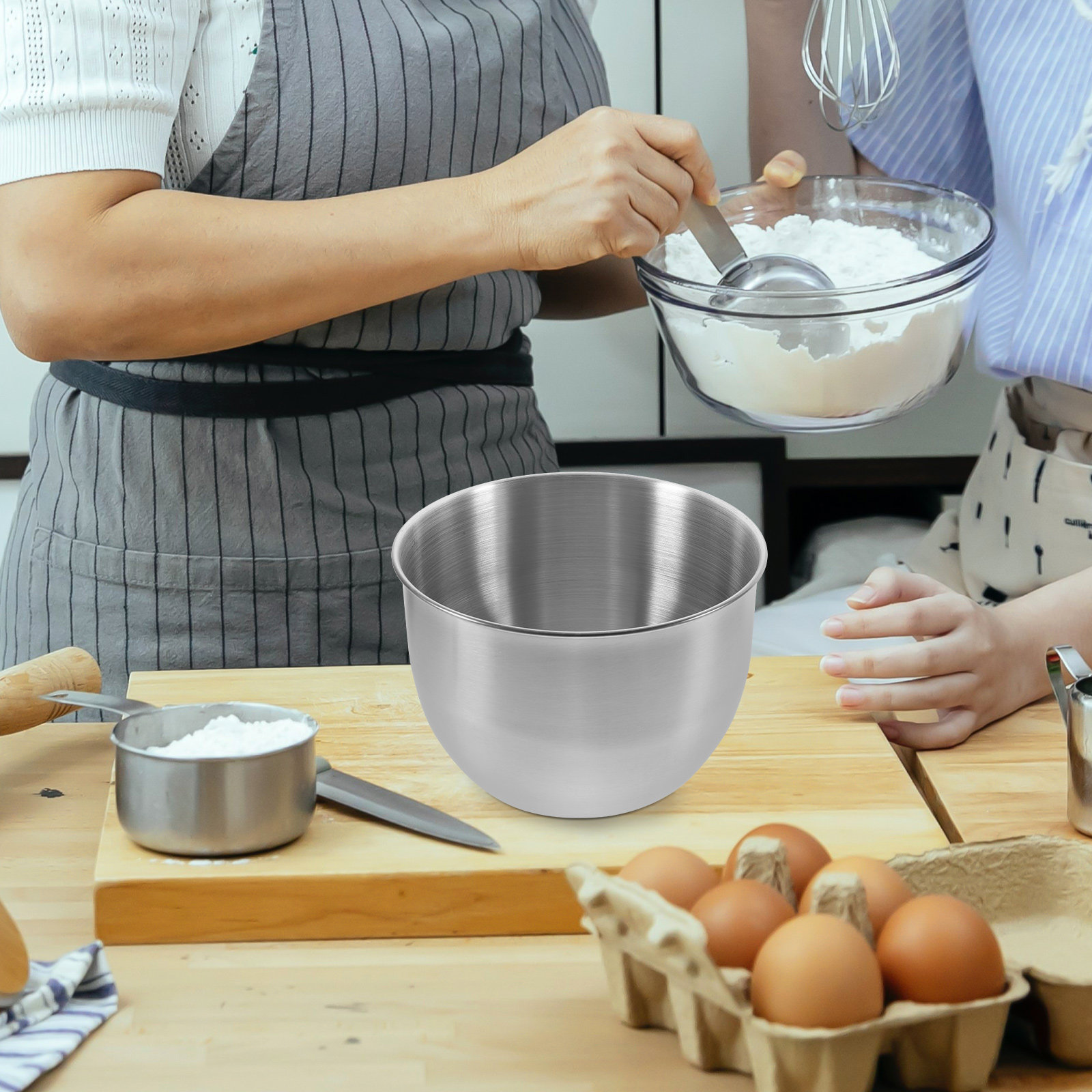 Tazón de mezcla de acero inoxi - Food Storage Meals reseña y precio