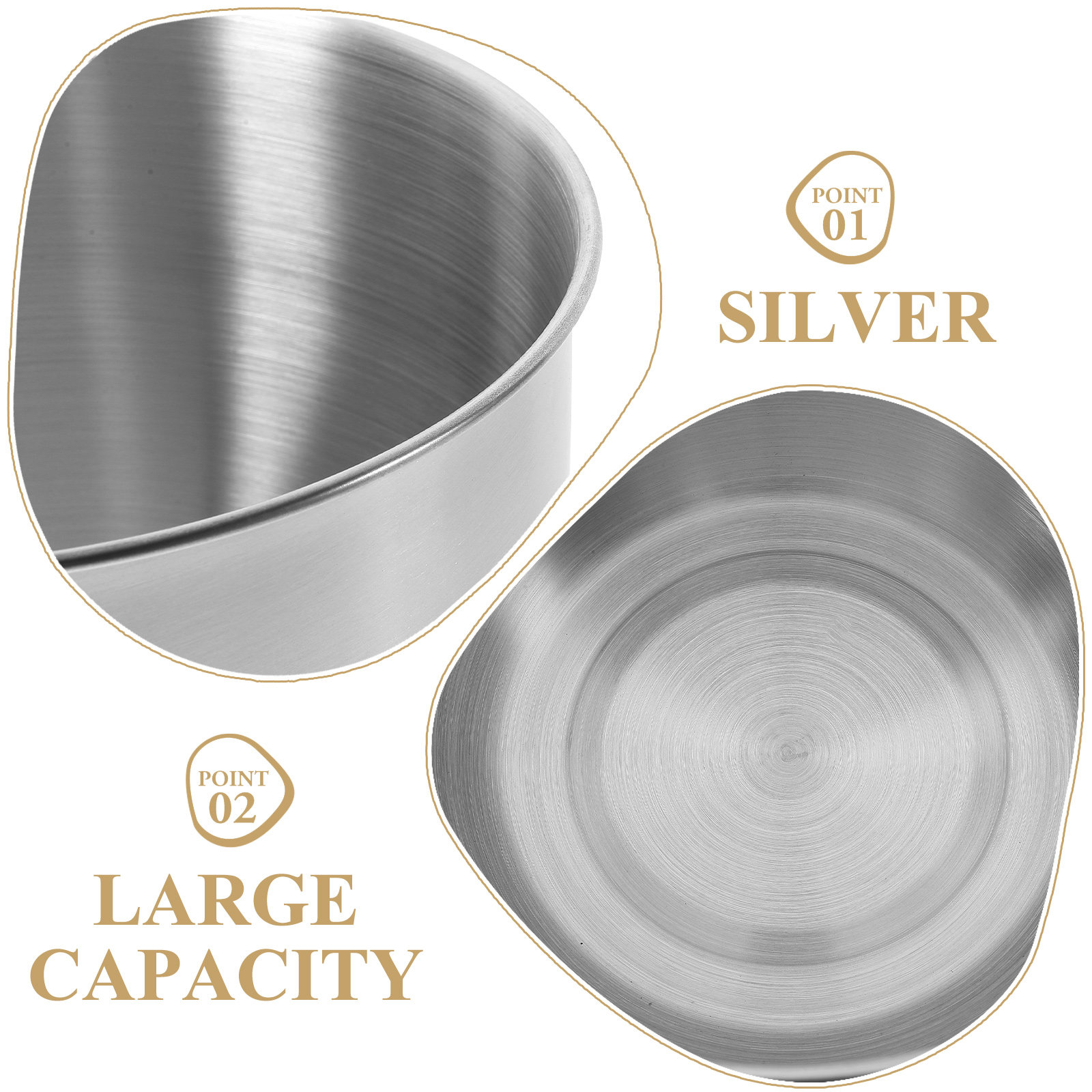 Tazón de mezcla de acero inoxi - Food Storage Meals reseña y precio