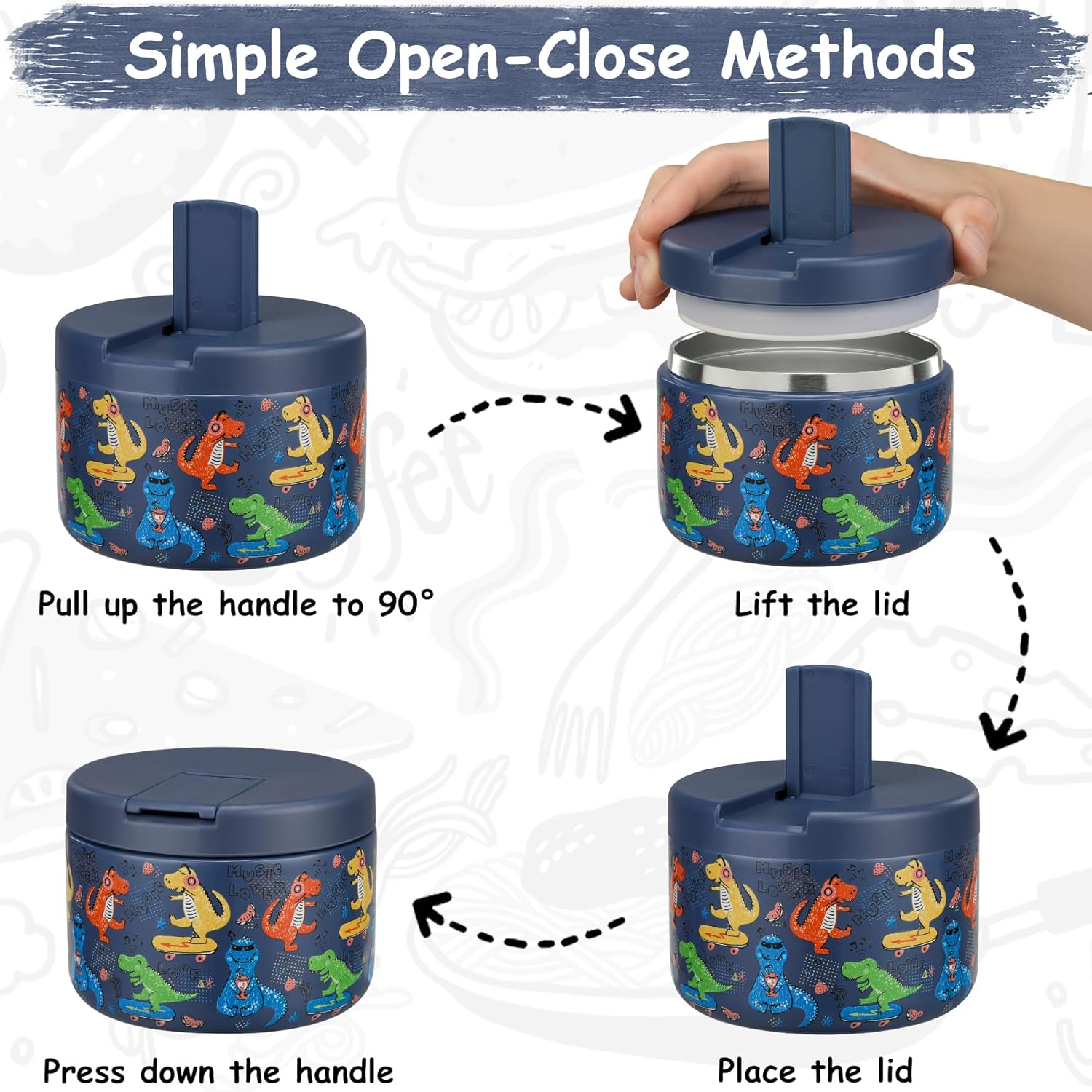 Recipiente Térmico para Alimen - Food Storage Thermos reseña y precio