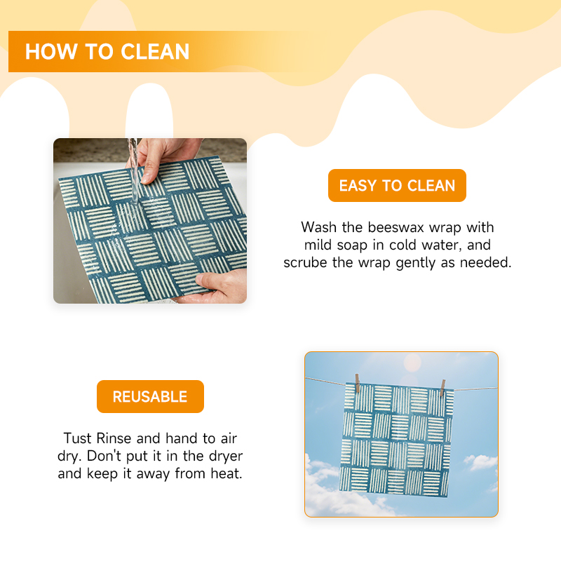Paquete de 2/4 Piezas de Envol - Beeswax Food Wrap reseña y precio