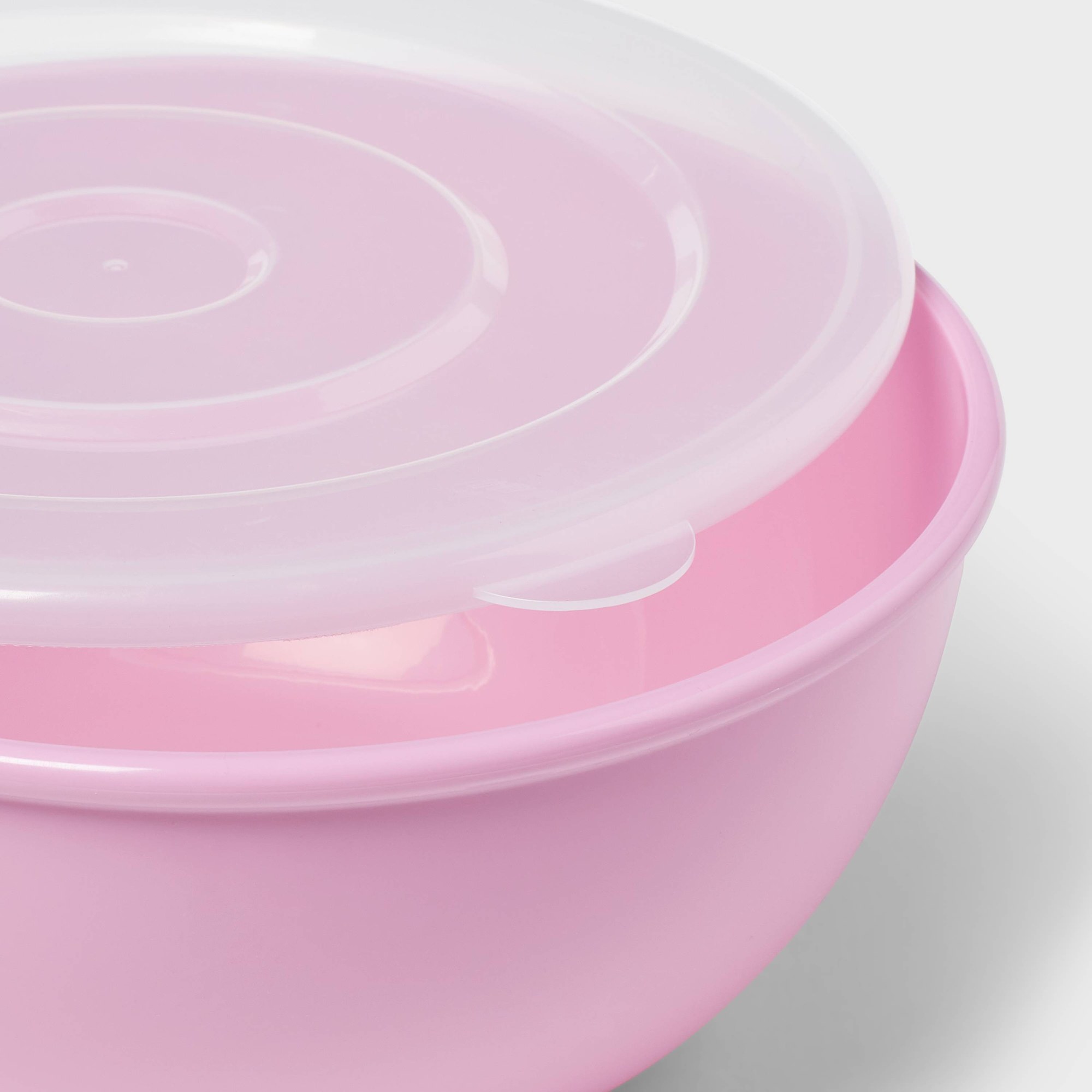 Tazón Rosa con Tapa a Juego, C - Food Storage Meals reseña y precio