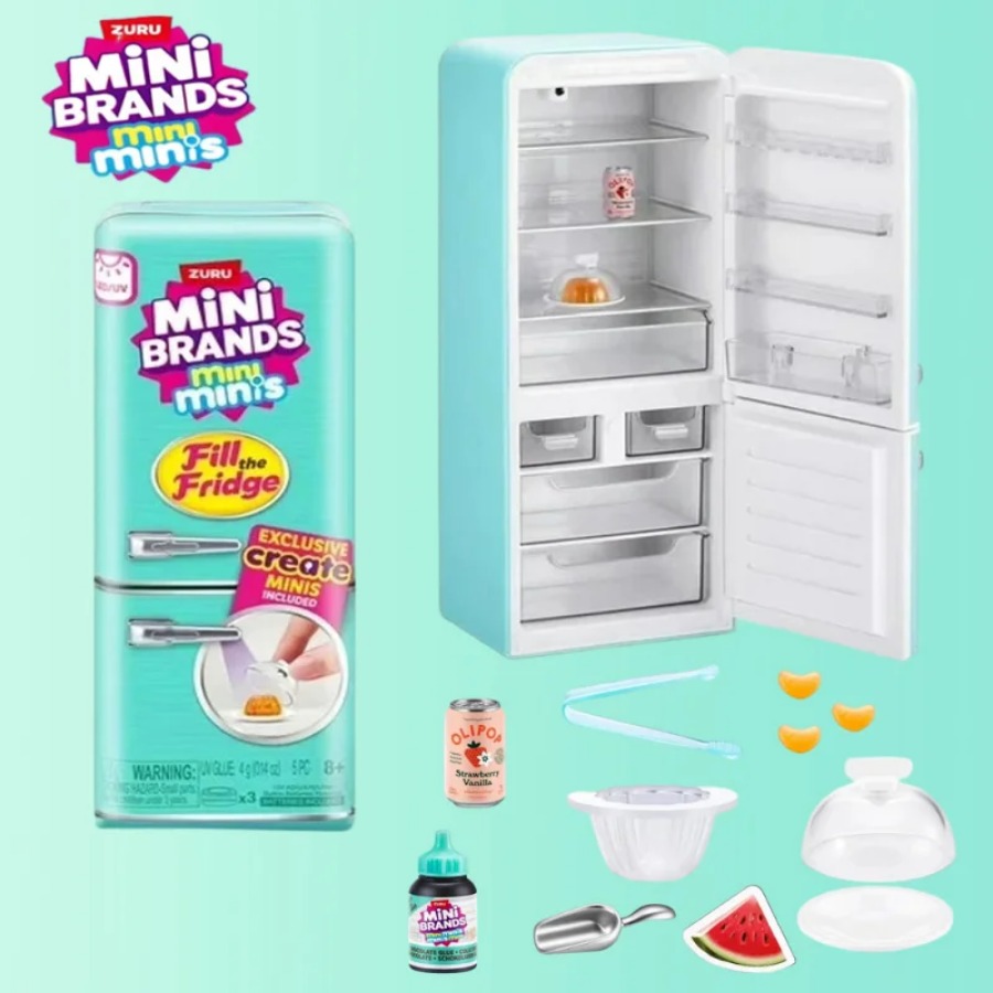 ZURU 5 Surprise Mini Fridge Ba - Food Storage Kits reseña y precio