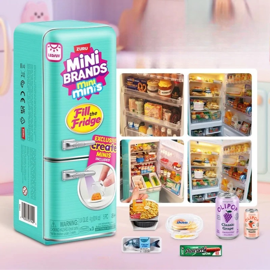 ZURU 5 Surprise Mini Fridge Ba - Food Storage Kits reseña y precio