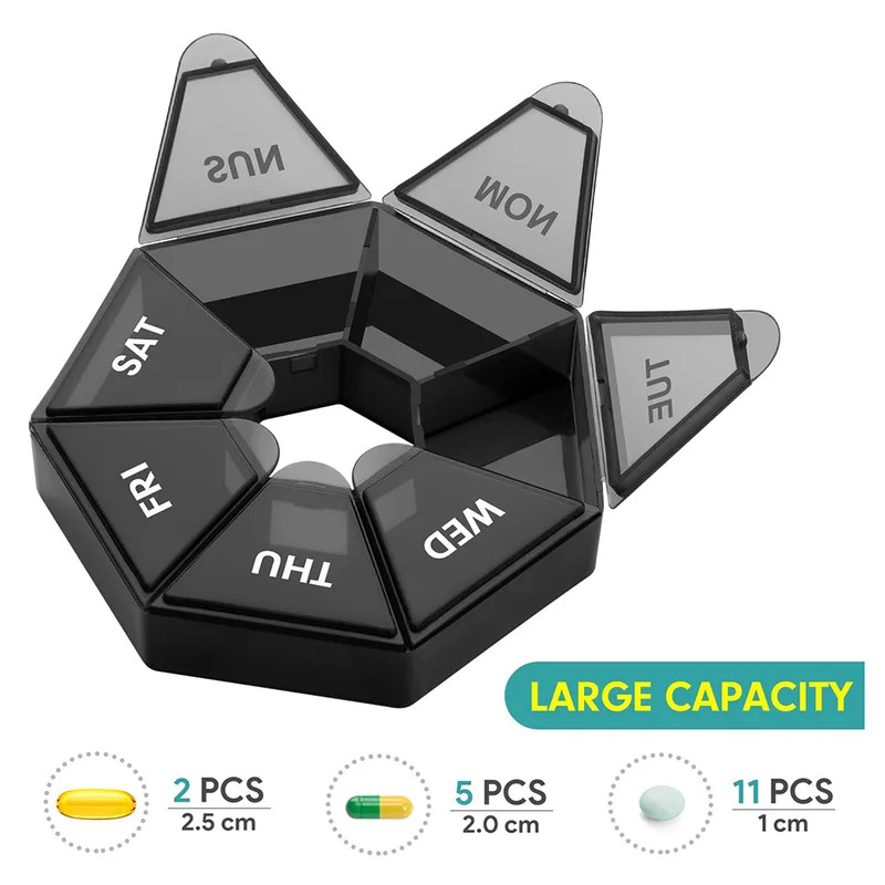 1/3/6 Uds 7 rejillas pastiller - Food Storage Kits reseña y precio
